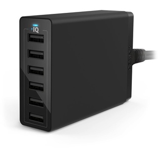 Anker PowerPort 6 schwarz