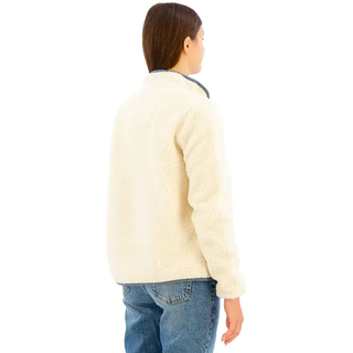 Superdry Outdoor Fleece Reißverschlusspullover - Ecru - XS