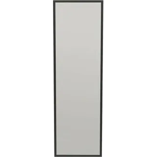 Spiegel Dcarrier, Spiegel mit Rahmen, Wanddekorationsartikel, Spiegeldekoration, 50x2h160 cm, Schwarz - Schwarz