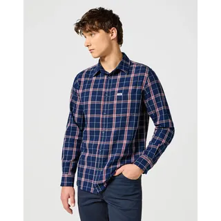 Wrangler Langarmhemd »1 PKT SHIRT«, mit Karomuster, bunt