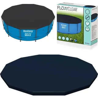 Abdeckung für einen 366 cm großen Bestway 58037 Rahmenpool