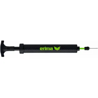Erima Unisex Luftpumpe 12 Zoll (7242002), schwarz/green gecko, 0