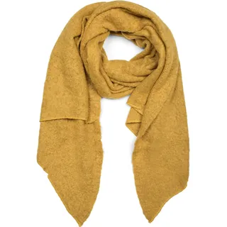 Stylebreaker "Asymmetrischer unifarbener Web Schal", 1 Stk., senf