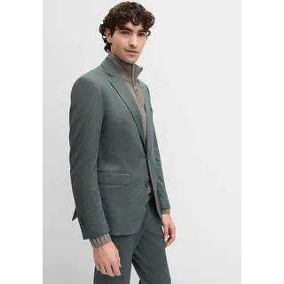 Anzug CINQUE "CIPONZA", Herren, Gr. 46, N + S Gr, grün, Web, Obermaterial: 60% Polyester, 35% Viskose, 5% Elasthan, unifarben, regular fit, Anzüge Anzug, Regular fit