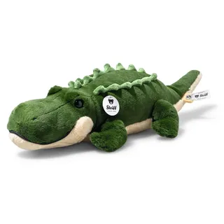 Steiff Plüsch Krokodil Rocko, khaki - 40 cm Kuscheltier - Grün