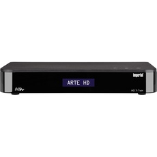 Bild von HD 7i Twin – HD Sat-Receiver (2 Empfänger, SAT>IP, Bluetooth, alphanumerisches Display, Radio, Aufnahme PVR) – Schwarz