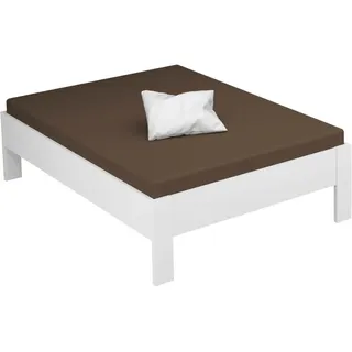 Xora Bettrahmen , Weiß , Holzwerkstoff , 120x200 cm , Blauer Engel, Goldenes M, Made in Germany , in verschiedenen Holzdekoren erhältlich, in verschiedenen Größen erhältlich , Schlafzimmer, Betten, Bettgestelle- Einzelteile, Bettrahmen