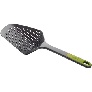 Joseph Joseph Scoop Plus Sieb, Löffelabtropfsieb, schöpfen, abtropfen lassen und servieren, hitzebeständig bis zu 200°C (392°F), spülmaschinenfest, grün,