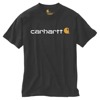 CARHARTT Core Logo T-Shirt S/S - Black - XS