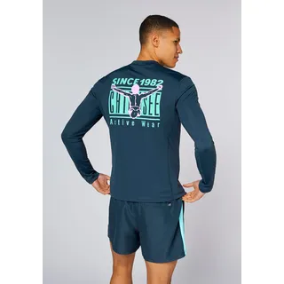Chiemsee Funktionsshirt - aus elastischem, schnell trocknenden Material, total eclipse