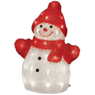 Konstsmide 6248-103 Acryl-Figur EEK: G (A - G) Schneemann Warmweiß LED Warmweiß