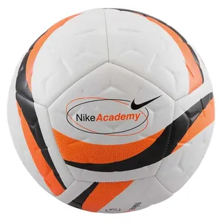 Nike Nk Academy Fußball - White / Total Orange / Black - 5
