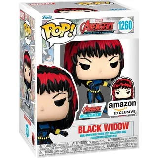 POP Figur Marvel Avengers 60th Anniversary Comic Black Widow mit Pin Exklusiv