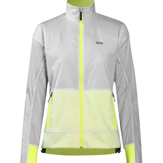 Gore Wear Drive Jacke Damen, white/neon yellow, 40