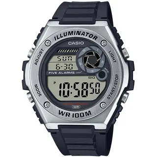 Casio Digitaluhr MWD-100H-1AVEF Armbanduhr - Schwarz, Silber