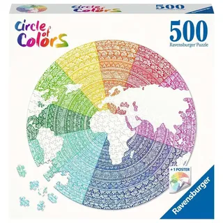 Ravensburger Puzzle 17168 Circle of Colors - Mandala 500 Teile