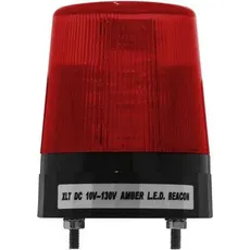 Rs Pro, Personenschutz, LED Beacon, Red, Tall Prof, 10-100Vdc