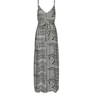 Vero Moda Spaghettikleid »VMEASY JOY SLIT MAXI V-NECK DRESS WV GA« Viskose, regular fit, schwarz