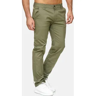 Chino Stretch Hose Basic Denim Design Hose Fredy & Roy | - Grün