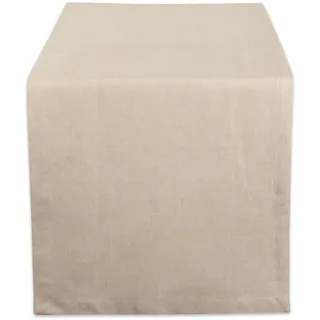 DII Chambray Tischläufer für Küche, Tisch-Kollektion, Natur, 35,6 x 183,9 cm
