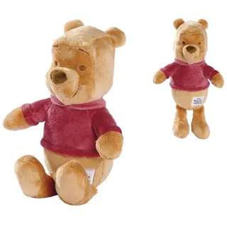 Disney Winnie The Puuh Core Winnie, 25cm Plüschtier, aus recyceltem Material, für Kinder ab den ersten Lebensmonaten geeignet