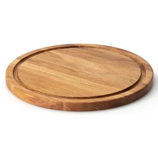 Continenta Steakteller rund Eiche