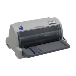 Epson LQ-630, 360 Zeichen pro Sekunde, 360 x 180 DPI, 225 Zeichen pro Sekunde, 79 Zeichen pro Sekunde, 10,12 Zeichen pro Zoll, 5 Kopien - Grau