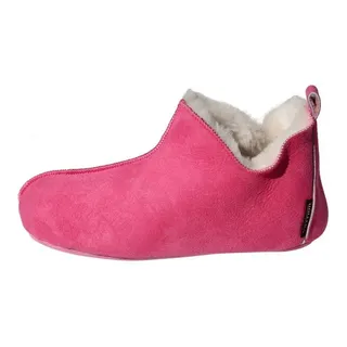 Hollert German Leather Fashion Lammfell Hausschuhe - BALI - EUR 39 | Pink