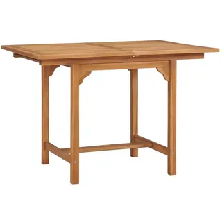 vidaXL Gartentisch Ausziehbar (110-160)x80x75 cm Braun