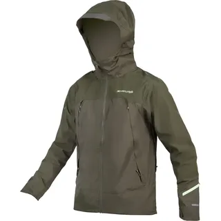 Endura MT500 Wasserdichte Jacke II bottlegrün M