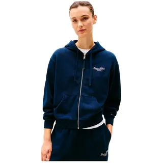 Tommy Hilfiger Ww0ww44632 Reißverschlusspullover - Dark Night Navy - S