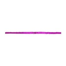 Paillettenband, pink, Breite: 6 mm, Länge: 3 m