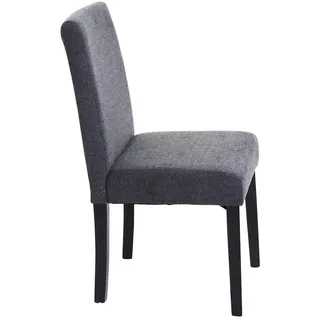 MCW Esszimmerstuhl Littau Textil Anthrazitgrau 6er Set