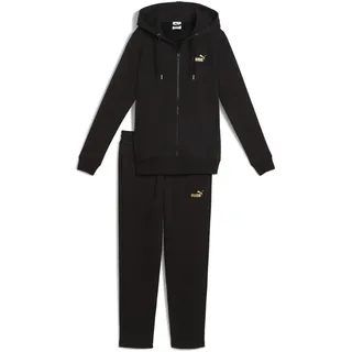 Puma Sweat Suit Metallic Schwarz XS