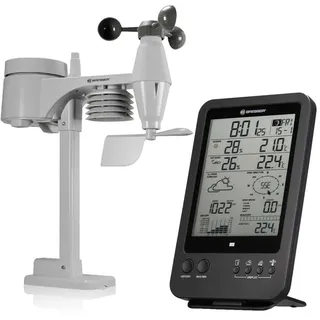 Bresser Wetter Center 5-in-1 Schwarz 7002510
