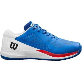 Wilson Rush Pro ACE Clay Tennisschuh, Deja Vu Blue/White/Infrared, 42 2/3 EU