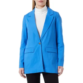 s.Oliver Damen Blazer, Blau, 44 EU