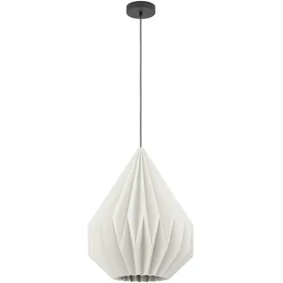 EGLO Pendelleuchte Minting 1-flammig 25 W Weiß-Schwarz
