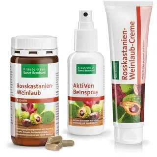Rosskastanien-Weinlaub-Kombipackung 3er-Set - 3 Stück