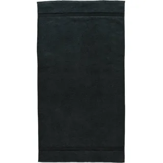 Rhomtuft Princess Duschtuch 70 x 130 cm schwarz