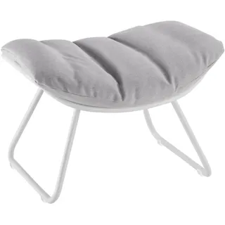 Lounge Hocker Chill - 301 - weiß standard 785 - silver