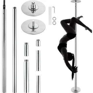 Vevor Tanzstange Silber 222,6-282,4 cm