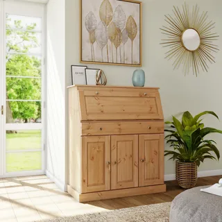 OTTO home "Rossi", aus massiver Kiefer, variabel verstellbare Einlegeböden, Breite 97 cm,