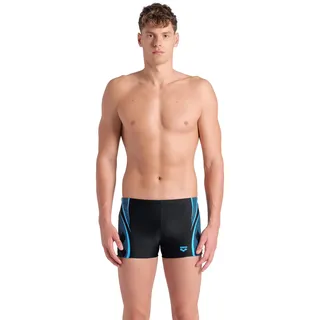 Arena Badeshorts Men's Swim Short Schwarz/Türkis S