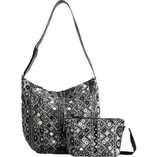 DESIGUAL Tasche Damen Baumwolle Schwarz GR67268 - Größe: Einheitsgröße - Schwarz