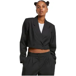Urban Classics Cropped Blazer - Black - XL