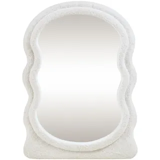 [en.casa] Wandspiegel Brummen 60 x 80 cm Weiß