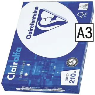 Clairalfa A3 210 g/m2 250 Blatt