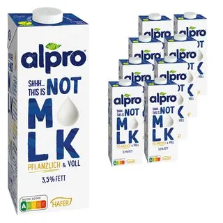 Alpro® THIS IS NOT M*LK Haferdrink 3,5 % 8x 1,0 l