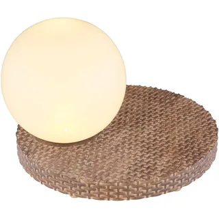GLOBO 36851 Solarleuchte Rattan braun, LED